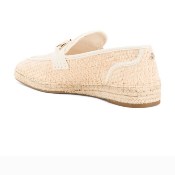 VINCE CAMUTO cream Marynis Natural Woven Loafers Size 61/2 NWOB - Picture 2 of 8